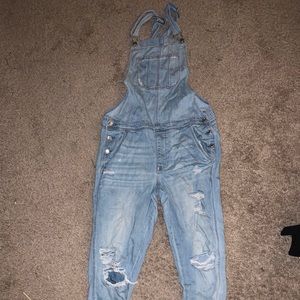 American Eagle Denim Overalls